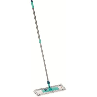 Leifheit 55210 Mikrofaser Wischer - Verstellbarer Stiel - Platzsparend - 42cm Leifheit 55210 Mikrofaser Wischer - Verstellbarer Stiel - Platzsparend - 42cm