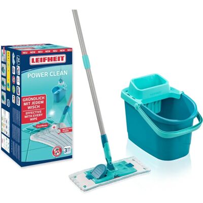 Leifheit Power Clean M - Türkis Bodenwischersystem Leifheit Power Clean M - Türkis Bodenwischersystem