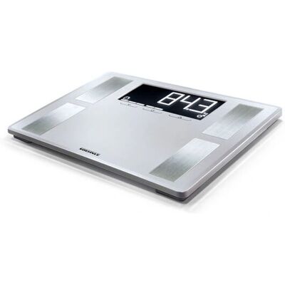 Balance corporelle numérique Shape Sense Profi 200 de Soehnle - Argent - Suivi de santé personnel - Publicité Balance corporelle numérique Shape Sense Profi 200 de Soehnle - Argent - Suivi de santé personnel - Publicité
