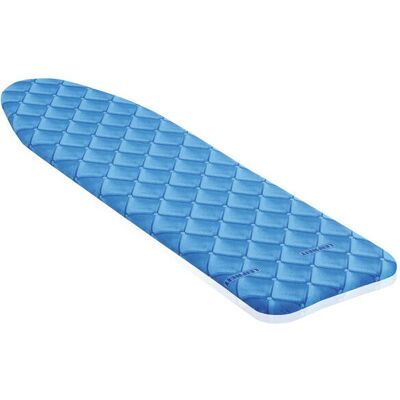 Leifheit 71602 Bügelbrettbezug - Baumwolle, Gepolstert, Blau Leifheit 71602 Bügelbrettbezug - Baumwolle, Gepolstert, Blau