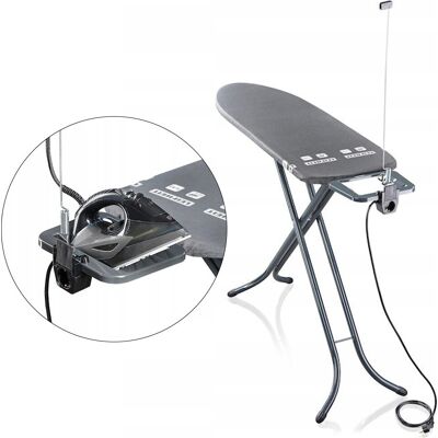 Leifheit Air Board M Black Plus NF - Czarny - Deska do prasowania Leifheit Air Board M Black Plus NF - Czarny - Deska do prasowania