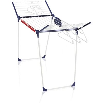 Tendage Pegasus 200 Comfort de Leifheit - Ailes pliables - 20m d'espace de séchage - Publicité Tendage Pegasus 200 Comfort de Leifheit - Ailes pliables - 20m d'espace de séchage - Publicité
