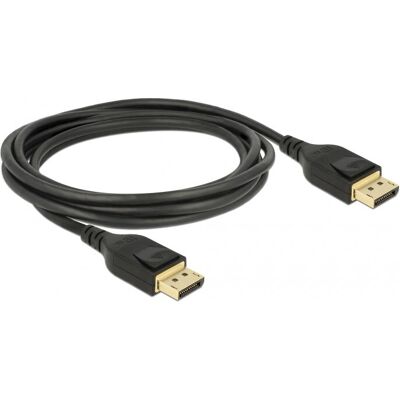 DeLOCK 85660 2m DisplayPort Kábel - Támogatja az 8K-t DeLOCK 85660 2m DisplayPort Kábel - Támogatja az 8K-t