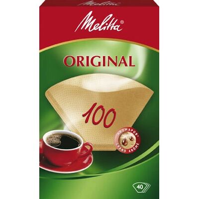 Melitta Malli 12603.3 Kahvinsuodatin - Ruskea, 40 kpl Melitta Malli 12603.3 Kahvinsuodatin - Ruskea, 40 kpl
