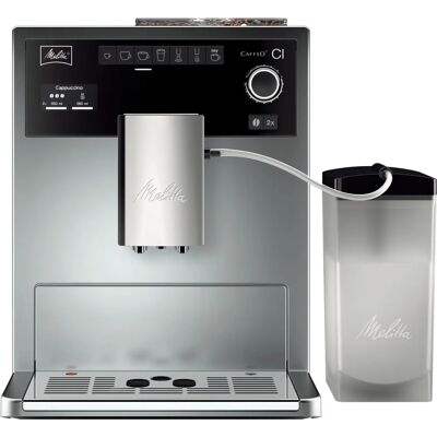 Melitta Caffeo CI - Plata - Máquina de café de carga de granos Melitta Caffeo CI - Plata - Máquina de café de carga de granos