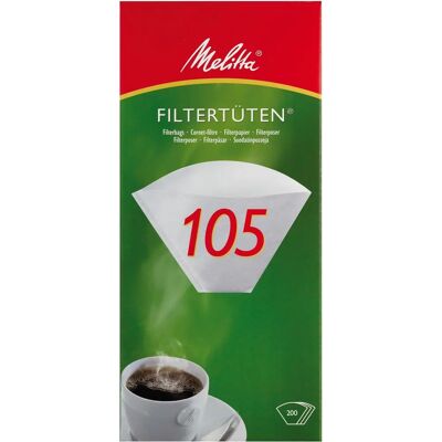 Melitta Modell VE200 Fehér Kávé Szűrőzacskók Melitta Modell VE200 Fehér Kávé Szűrőzacskók