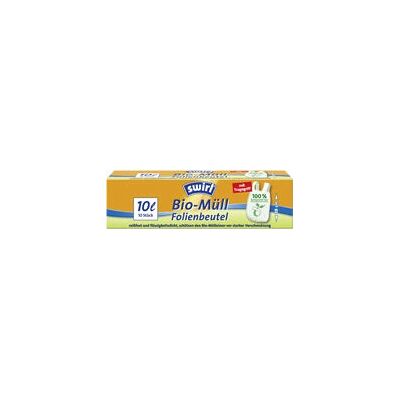 Swirl Bio Sacco Rifiuti 10L - Eco-Friendly, Riciclabile, 10 pezzi Swirl Bio Sacco Rifiuti 10L - Eco-Friendly, Riciclabile, 10 pezzi