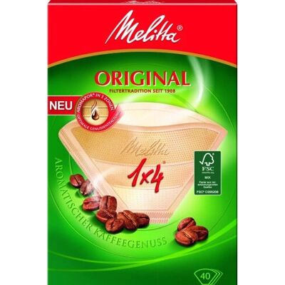 Filtri Aroma Melitta 1x4 - Sacchetti filtro caffè Filtri Aroma Melitta 1x4 - Sacchetti filtro caffè