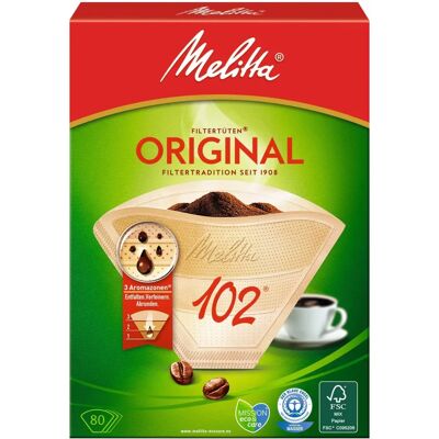 Melitta 102 - Marron - Filtres à café Melitta 102 - Marron - Filtres à café
