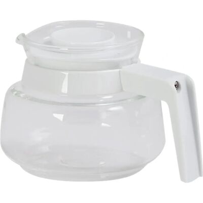 Cafetière en verre blanc Melitta Aromaboy - Accessoire - Publicité Cafetière en verre blanc Melitta Aromaboy - Accessoire - Publicité