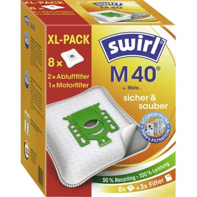 Swirl M 40 XL Staubbeutel - Staubsaugerbeutel Swirl M 40 XL Staubbeutel - Staubsaugerbeutel
