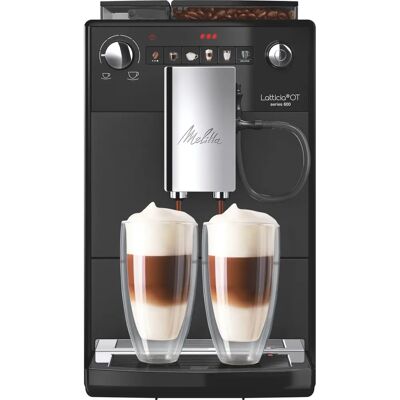 Melitta F300-103 - Zwart Zilver - Bonen tot Kop Koffiemachine Melitta F300-103 - Zwart Zilver - Bonen tot Kop Koffiemachine