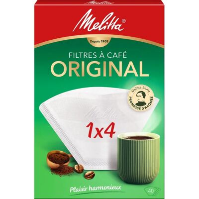 Melitta - Original - 40 filters - Koffiefilters Melitta - Original - 40 filters - Koffiefilters