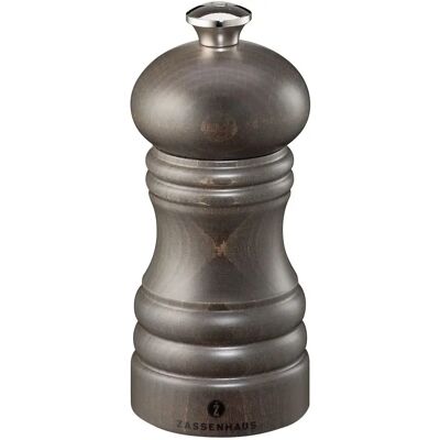 Moedor de pimenta Zassenhaus Berlin - 12cm, Escuro Moedor de pimenta Zassenhaus Berlin - 12cm, Escuro