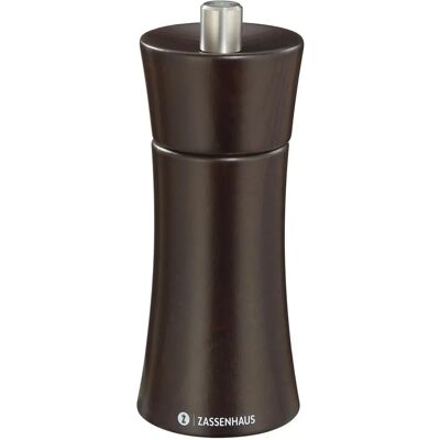 Zassenhaus Frankfurt - Moulin à Sel Réglable - 14cm Wenge - Type de Produit Zassenhaus Frankfurt - Moulin à Sel Réglable - 14cm Wenge - Type de Produit