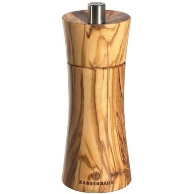 Zassenhaus Frankfurt Saltkvarn - Olivträ, justerbar, 14cm Zassenhaus Frankfurt Saltkvarn - Olivträ, justerbar, 14cm