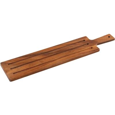 Planche de service en acacia Zassenhaus - 60x13cm Planche de service en acacia Zassenhaus - 60x13cm