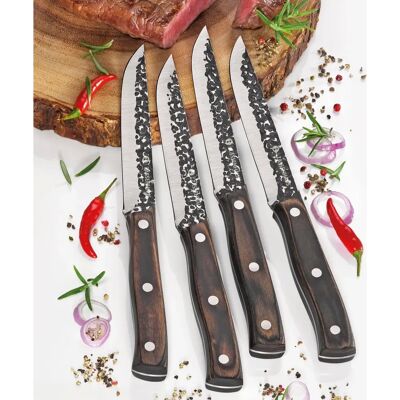 Zassenhaus Hunter Pakkaholz Steakmesser Set 4-tlg. Zassenhaus Hunter Pakkaholz Steakmesser Set 4-tlg.