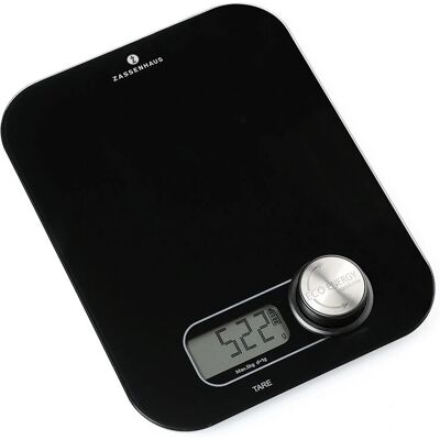 Zassenhaus Eco Energy - Nero - Bilancia da cucina Zassenhaus Eco Energy - Nero - Bilancia da cucina