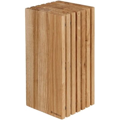 Bloque de cuchillos en roble Zassenhaus - 12 cuchillos - 26cm máximo de hoja Bloque de cuchillos en roble Zassenhaus - 12 cuchillos - 26cm máximo de hoja