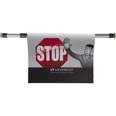 VERMOP Fahnenschild Kunststoff Grau 7,6-133,0 cm VERMOP Fahnenschild Kunststoff Grau 7,6-133,0 cm