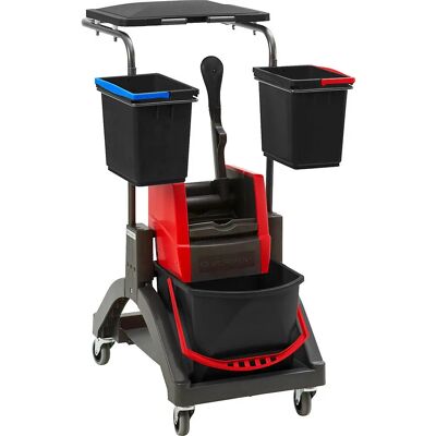 Vermop MISTRAL Reinigungskarre - Edelstahl, 17L Eimer Vermop MISTRAL Reinigungskarre - Edelstahl, 17L Eimer