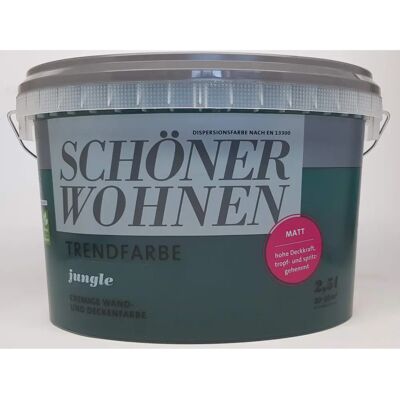 SCHÖNER WOHNEN Jungle Matt Wandfarbe - Farbe SCHÖNER WOHNEN Jungle Matt Wandfarbe - Farbe