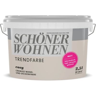 SCHÖNER WOHNEN-FARBE Trendfarbe Cosy - Wandfarbe SCHÖNER WOHNEN-FARBE Trendfarbe Cosy - Wandfarbe