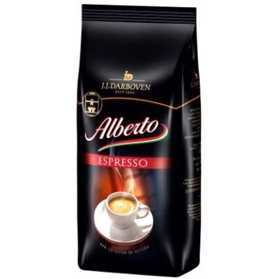Alberto - 1000g Haricots d'Espresso Arabica - Café - Publicité Alberto - 1000g Haricots d'Espresso Arabica - Café - Publicité