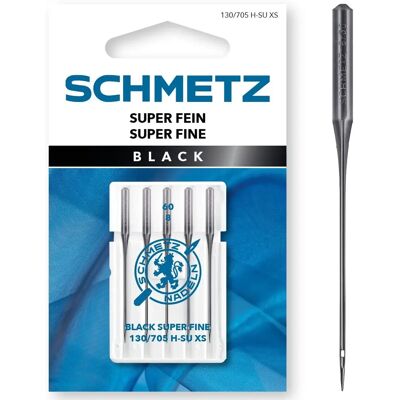 Schmetz - Black Super Fine - 70 - Aiguille Schmetz - Black Super Fine - 70 - Aiguille