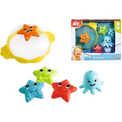 ABC Baby Badeleketøy - Vannlek, Flytende Stjerner, Octopus ABC Baby Badeleketøy - Vannlek, Flytende Stjerner, Octopus