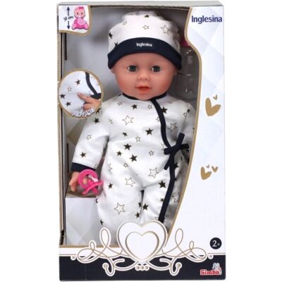 Simba Toys 105140142 Puppe - Interaktives Baby 38cm mit Sounds Simba Toys 105140142 Puppe - Interaktives Baby 38cm mit Sounds