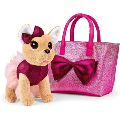 Chi Chi Love - Slöjfdräkt Chihuahua med väska - 20cm - Leksak Chi Chi Love - Slöjfdräkt Chihuahua med väska - 20cm - Leksak