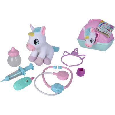 Simba Plüscheinhorn Doktorkoffer - Rollenspielzeug für Kinder Simba Plüscheinhorn Doktorkoffer - Rollenspielzeug für Kinder