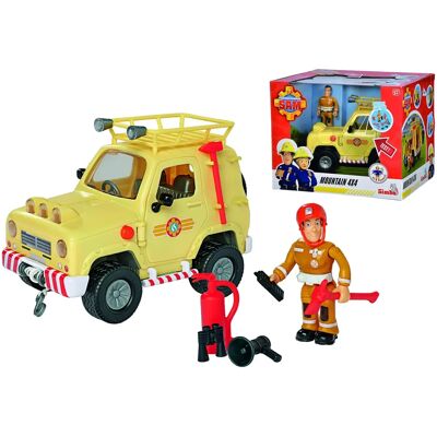 Simba Toys Italia Srl Sam Montagna 4x4 Veicolo - Pompiere Sam - Set di gioco Simba Toys Italia Srl Sam Montagna 4x4 Veicolo - Pompiere Sam - Set di gioco