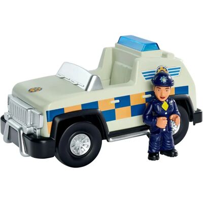 Simba Sammal, Palomies Sam, Poliisiauto 4x4 - Leluelämä ja Figurka Simba Sammal, Palomies Sam, Poliisiauto 4x4 - Leluelämä ja Figurka