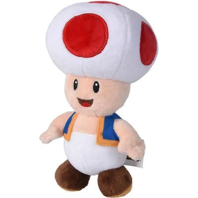 Simba Toys Plysch Toad - Plysjord 20cm - Samlarfigur Super Mario Simba Toys Plysch Toad - Plysjord 20cm - Samlarfigur Super Mario