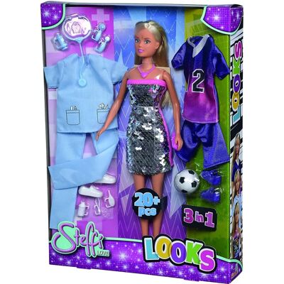 Muñeca Steffi Love de Simba - 3 Conjuntos Muñeca Steffi Love de Simba - 3 Conjuntos