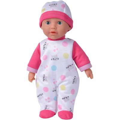 Simba Baby Pop Laura Cutie - Zacht 30cm Pop met Geluiden Simba Baby Pop Laura Cutie - Zacht 30cm Pop met Geluiden