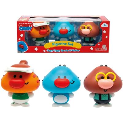 Set di Action Figures Simba Oggy Oggy - 3 Figure, 7cm Set di Action Figures Simba Oggy Oggy - 3 Figure, 7cm