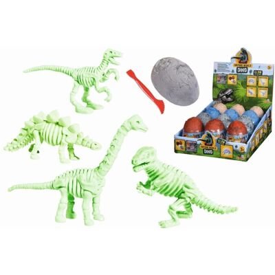 Huevo de Dinosaurio Simba con Esqueleto Fosforescente - Juego de Excavación Huevo de Dinosaurio Simba con Esqueleto Fosforescente - Juego de Excavación