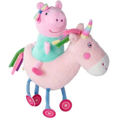 Simba Peppa Pig Peluche com Unicórnio - Apto desde os Primeiros Meses Simba Peppa Pig Peluche com Unicórnio - Apto desde os Primeiros Meses