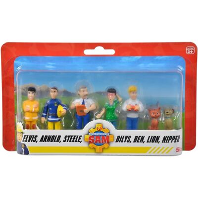 Zestaw Figur Fireman Sam - 6/7 Postaci Zestaw Figur Fireman Sam - 6/7 Postaci