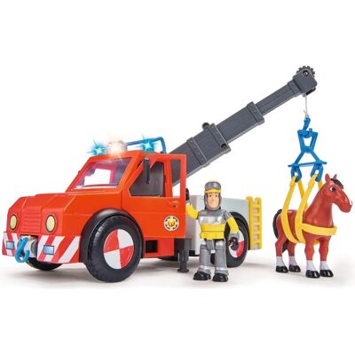 Simba Feuerwehrwagen Phoenix mit Pferd - Spielzeugauto Simba Feuerwehrwagen Phoenix mit Pferd - Spielzeugauto