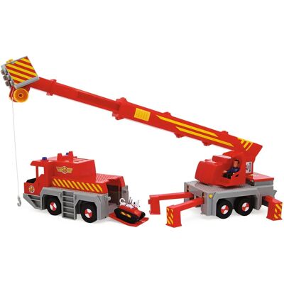 Simba Rescue Crane Toy - Firefighter Sam 2-in-1 Simba Rescue Crane Toy - Firefighter Sam 2-in-1