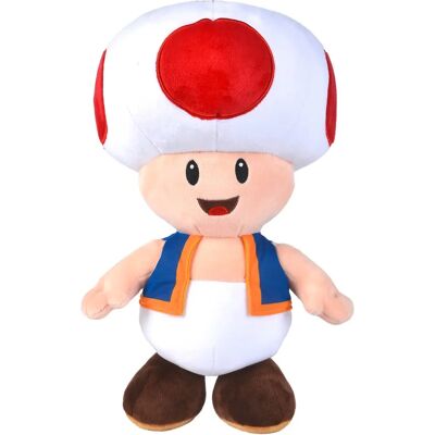 Simba Toad Plush Toy - 40cm - Super Mario Simba Toad Plush Toy - 40cm - Super Mario