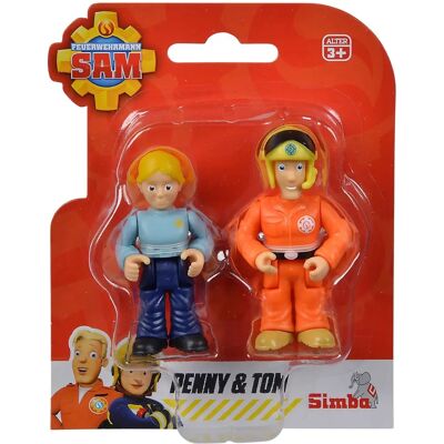 Simba Aktionsfiguren-Set - Brandweerman Sam 2 Stk. Simba Aktionsfiguren-Set - Brandweerman Sam 2 Stk.