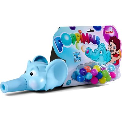 Simba Poppimals Éléphant - Jouet Lanceur de Balles Colorées Simba Poppimals Éléphant - Jouet Lanceur de Balles Colorées