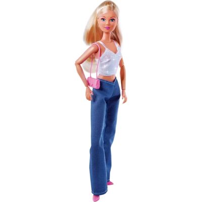 Simba Modell 105723669 - Jeans & Glitter Kleid Simba Modell 105723669 - Jeans & Glitter Kleid