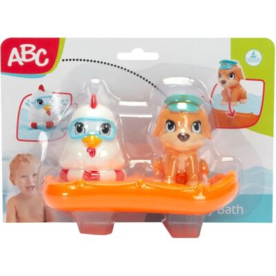Dickie Toys Baddjur Figurer Båt - Badeleke Dickie Toys Baddjur Figurer Båt - Badeleke